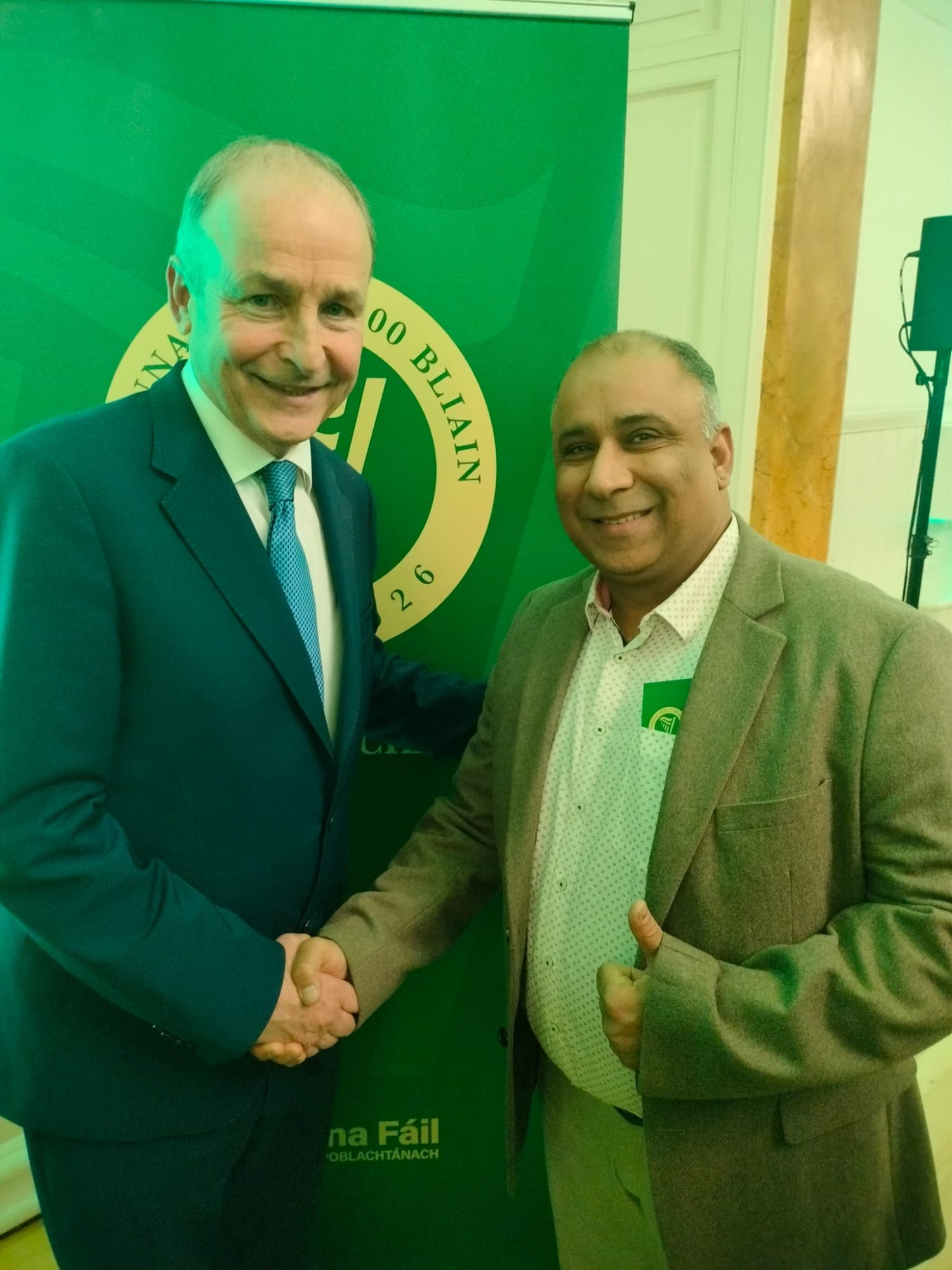 Meeting Taoiseach Micheál Martin